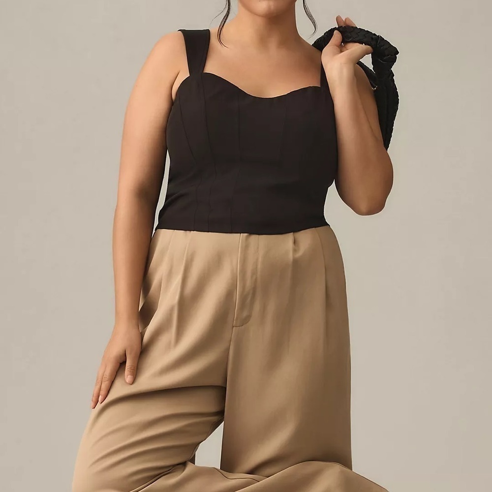 Sunday in Brooklyn Ponte Corset Top - Picture 5 of 8